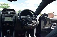 USED 2016 66 VOLKSWAGEN SCIROCCO GT BLACK EDITION TDI BMT ULTRA VIOLET PURPLE / CARPLAY