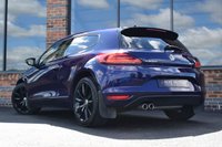 USED 2016 66 VOLKSWAGEN SCIROCCO GT BLACK EDITION TDI BMT ULTRA VIOLET PURPLE / CARPLAY