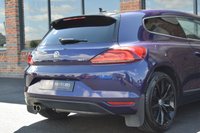 USED 2016 66 VOLKSWAGEN SCIROCCO GT BLACK EDITION TDI BMT ULTRA VIOLET PURPLE / CARPLAY