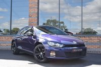 USED 2016 66 VOLKSWAGEN SCIROCCO GT BLACK EDITION TDI BMT ULTRA VIOLET PURPLE / CARPLAY
