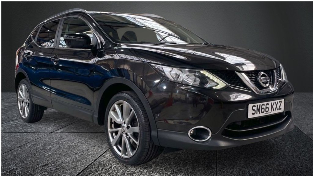 USED 2016 66 NISSAN QASHQAI 1.2 TEKNA DIG-T XTRONIC 5d 113 BHP PAN ROOF+360 CAMERAS+NAV+LEATHER