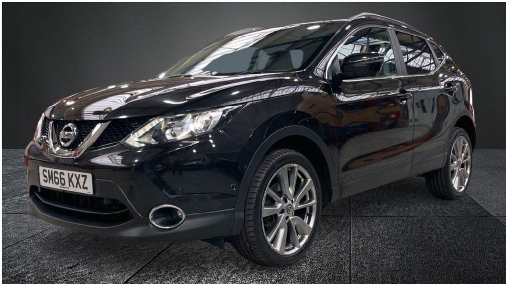 USED 2016 66 NISSAN QASHQAI 1.2 TEKNA DIG-T XTRONIC 5d 113 BHP PAN ROOF+360 CAMERAS+NAV+LEATHER