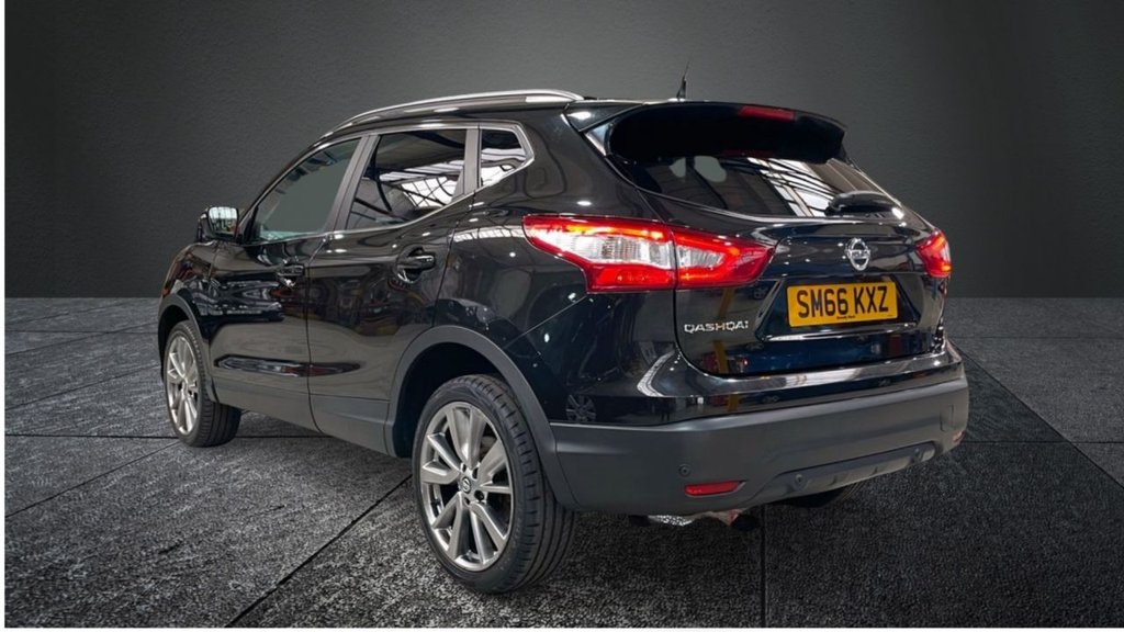 USED 2016 66 NISSAN QASHQAI 1.2 TEKNA DIG-T XTRONIC 5d 113 BHP PAN ROOF+360 CAMERAS+NAV+LEATHER
