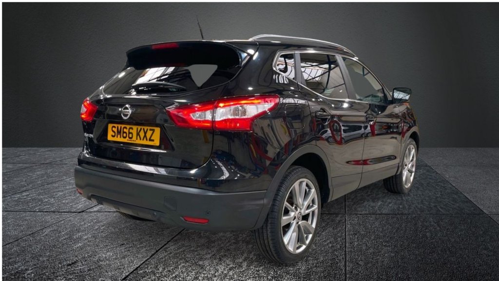 USED 2016 66 NISSAN QASHQAI 1.2 TEKNA DIG-T XTRONIC 5d 113 BHP PAN ROOF+360 CAMERAS+NAV+LEATHER