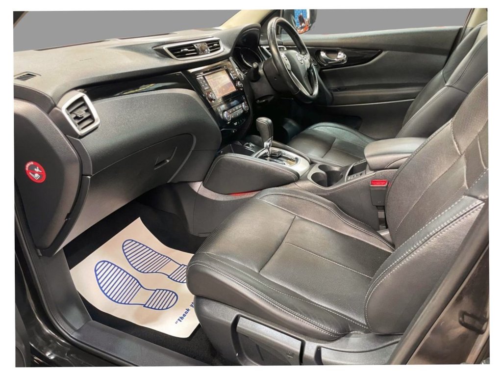 USED 2016 66 NISSAN QASHQAI 1.2 TEKNA DIG-T XTRONIC 5d 113 BHP PAN ROOF+360 CAMERAS+NAV+LEATHER