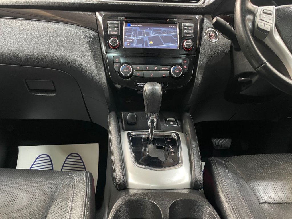 USED 2016 66 NISSAN QASHQAI 1.2 TEKNA DIG-T XTRONIC 5d 113 BHP PAN ROOF+360 CAMERAS+NAV+LEATHER
