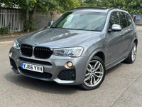 USED 2016 66 BMW X3 2.0 XDRIVE20D M SPORT 5d 188 BHP 