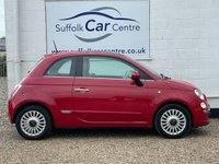 USED 2012 12 FIAT 500 1.2 LOUNGE 3d 69 BHP www.suffolkcarcentre.co.uk - Located at Lowestoft