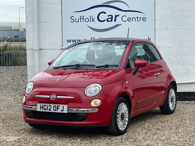 2012 12 Fiat 500 1.2 LOUNGE 3d 69 BHP