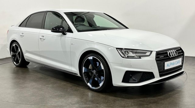 2019 19 Audi A4 2.0 TDI QUATTRO BLACK EDITION 4d 188 BHP