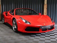 USED 2019 19 FERRARI 488 3.9 SPIDER 2d 660 BHP OVER &pound;50K OF OPTIONS, LOADS OF CARBON, PLUS THE BEAUTIFUL ITALIAN FLAG IN CENTRE OF SEATS AND STEERING WHEEL, SERVICE PACK TO 2026, 12 MONTH WARRANTY