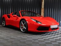 USED 2019 19 FERRARI 488 3.9 SPIDER 2d 660 BHP OVER &pound;50K OF OPTIONS, LOADS OF CARBON, PLUS THE BEAUTIFUL ITALIAN FLAG IN CENTRE OF SEATS AND STEERING WHEEL, SERVICE PACK TO 2026, 12 MONTH WARRANTY