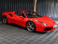 USED 2019 19 FERRARI 488 3.9 SPIDER 2d 660 BHP OVER &pound;50K OF OPTIONS, LOADS OF CARBON, PLUS THE BEAUTIFUL ITALIAN FLAG IN CENTRE OF SEATS AND STEERING WHEEL, SERVICE PACK TO 2026, 12 MONTH WARRANTY