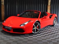 USED 2019 19 FERRARI 488 3.9 SPIDER 2d 660 BHP OVER &pound;50K OF OPTIONS, LOADS OF CARBON, PLUS THE BEAUTIFUL ITALIAN FLAG IN CENTRE OF SEATS AND STEERING WHEEL, SERVICE PACK TO 2026, 12 MONTH WARRANTY