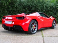 USED 2019 19 FERRARI 488 3.9 SPIDER 2d 660 BHP OVER &pound;50K OF OPTIONS, LOADS OF CARBON, PLUS THE BEAUTIFUL ITALIAN FLAG IN CENTRE OF SEATS AND STEERING WHEEL, SERVICE PACK TO 2026, 12 MONTH WARRANTY