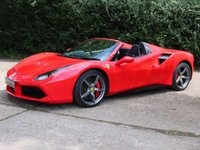 USED 2019 19 FERRARI 488 3.9 SPIDER 2d 660 BHP OVER &pound;50K OF OPTIONS, LOADS OF CARBON, PLUS THE BEAUTIFUL ITALIAN FLAG IN CENTRE OF SEATS AND STEERING WHEEL, SERVICE PACK TO 2026, 12 MONTH WARRANTY