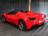 USED 2019 19 FERRARI 488 3.9 SPIDER 2d 660 BHP OVER &pound;50K OF OPTIONS, LOADS OF CARBON, PLUS THE BEAUTIFUL ITALIAN FLAG IN CENTRE OF SEATS AND STEERING WHEEL, SERVICE PACK TO 2026, 12 MONTH WARRANTY