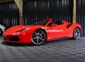 USED 2019 19 FERRARI 488 3.9 SPIDER 2d 660 BHP OVER &pound;50K OF OPTIONS, LOADS OF CARBON, PLUS THE BEAUTIFUL ITALIAN FLAG IN CENTRE OF SEATS AND STEERING WHEEL, SERVICE PACK TO 2026, 12 MONTH WARRANTY