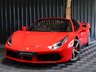 USED 2019 19 FERRARI 488 3.9 SPIDER 2d 660 BHP OVER &pound;50K OF OPTIONS, LOADS OF CARBON, PLUS THE BEAUTIFUL ITALIAN FLAG IN CENTRE OF SEATS AND STEERING WHEEL, SERVICE PACK TO 2026, 12 MONTH WARRANTY