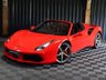 USED 2019 19 FERRARI 488 3.9 SPIDER 2d 660 BHP OVER &pound;50K OF OPTIONS, LOADS OF CARBON, PLUS THE BEAUTIFUL ITALIAN FLAG IN CENTRE OF SEATS AND STEERING WHEEL, SERVICE PACK TO 2026, 12 MONTH WARRANTY