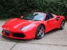 USED 2019 19 FERRARI 488 3.9 SPIDER 2d 660 BHP OVER &pound;50K OF OPTIONS, LOADS OF CARBON, PLUS THE BEAUTIFUL ITALIAN FLAG IN CENTRE OF SEATS AND STEERING WHEEL, SERVICE PACK TO 2026, 12 MONTH WARRANTY
