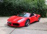 USED 2019 19 FERRARI 488 3.9 SPIDER 2d 660 BHP OVER &pound;50K OF OPTIONS, LOADS OF CARBON, PLUS THE BEAUTIFUL ITALIAN FLAG IN CENTRE OF SEATS AND STEERING WHEEL, SERVICE PACK TO 2026, 12 MONTH WARRANTY