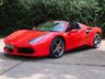 USED 2019 19 FERRARI 488 3.9 SPIDER 2d 660 BHP OVER &pound;50K OF OPTIONS, LOADS OF CARBON, PLUS THE BEAUTIFUL ITALIAN FLAG IN CENTRE OF SEATS AND STEERING WHEEL, SERVICE PACK TO 2026, 12 MONTH WARRANTY