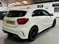 USED 2017 17 MERCEDES-BENZ A-CLASS 1.6 A 180 AMG LINE 5d 121 BHP 18" ALLOYS+REAR CAMERA+SAT NAV