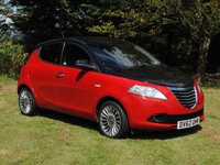 USED 2012 62 CHRYSLER YPSILON 1.2 BLACK AND RED 5d 69 BHP www.suffolkcarcentre.co.uk - Located at Lowestoft