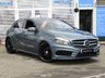 USED 2014 14 MERCEDES-BENZ A-CLASS 1.8 A200 CDI BLUEEFFICIENCY AMG SPORT 5d 136 BHP Finished in UNIVERSE BLUE METALLIC with contrasting ALCANTARA/LEATHER Trim. The Mercedes A-Class is one of the most upmarket, high-tech small cars on sale. It certainly looks smart, with its slim lights and smooth body panels. There's plenty of room in the front and the back which will suit the average family. Features include Sat Nav, Tinted Windows, 18" Black AMG Alloys, B/Tooth and much more. Just Serviced at 96824 miles.