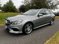 USED 2015 S MERCEDES-BENZ E-CLASS 2.1 E220 BLUETEC AMG LINE 5d 174 BHP 12 Month MOT Included