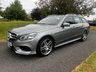 USED 2015 S MERCEDES-BENZ E-CLASS 2.1 E220 BLUETEC AMG LINE 5d 174 BHP 12 Month MOT Included