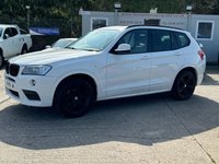 USED 2013 63 BMW X3 2.0 XDRIVE20D M SPORT 5d 181 BHP 