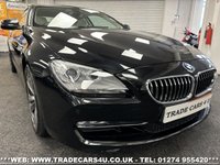 USED 2014 64 BMW 640 BMW 640D SE COUPE 8 SPEED AUTO S/S UK DELIVERY FLAT FEE &pound;175 (SUBJECT TO DEAL) *OVER 100 IMAGES ON OUR WEBSITE*BESPOKE FINANCE ARRANGED*PART EXCHANGE WELCOME*ALL VEHICLES HPI CLEAR