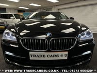 USED 2014 64 BMW 640 BMW 640D SE COUPE 8 SPEED AUTO S/S UK DELIVERY FLAT FEE &pound;175 (SUBJECT TO DEAL) *OVER 100 IMAGES ON OUR WEBSITE*BESPOKE FINANCE ARRANGED*PART EXCHANGE WELCOME*ALL VEHICLES HPI CLEAR