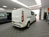 USED 2021 71 FORD TRANSIT CUSTOM 2.0 300 LIMITED DCIV CREW CAB LWB ECOBLUE 130 BHP LWB CREW CAB 5 SEATER