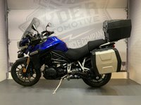 USED 2013 13 TRIUMPH TIGER EXPLORER ABS - BUY ONLINE 24 HRS A DAY - FINANCE AVAILABLE - ALL TYPES OF CREDIT ACCEPTED DELKEVIC EXHAUST & FULL LUGGAGE