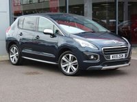 USED 2015 15 PEUGEOT 3008 1.6 E-HDI ALLURE 5d 115 BHP Low Price Low Miles Sensors