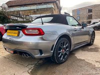 USED 2016 66 ABARTH 124 1.4L SPIDER MULTIAIR 2d AUTO 168 BHP FREE PRIVATE NUMBER PLATE