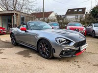 USED 2016 66 ABARTH 124 1.4L SPIDER MULTIAIR 2d AUTO 168 BHP FREE PRIVATE NUMBER PLATE