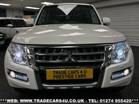 USED 2017 17 MITSUBISHI SHOGUN 3.2 DI-D SG3 5d 187 BHP UK DELIVERY FLAT FEE &pound;175 (SUBJECT TO DEAL) *OVER 100 IMAGES ON OUR WEBSITE*BESPOKE FINANCE ARRANGED*PART EXCHANGE WELCOME*ALL VEHICLES HPI CLEAR