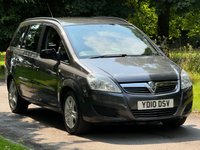 USED 2010 10 VAUXHALL ZAFIRA 1.6 EXCLUSIV 5d 113 BHP 