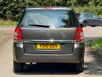 USED 2010 10 VAUXHALL ZAFIRA 1.6 EXCLUSIV 5d 113 BHP 