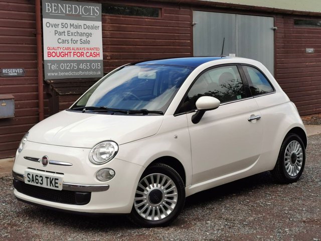 2013 63 Fiat 500 1.2 LOUNGE 3d 69 BHP