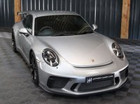USED 2017 67 PORSCHE 911 4.0 GT3 2d 494 BHP PCCB CARBON CERAMIC BRAKES, FRONT LIFT, 18 WAY MEMORY SEATS SEATS (HEATED), FULL PORSCHE HISTORY, PORSCHE WARRANTY, AKRAPOVIC EXHAUST, FRONT END PPF