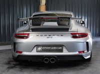 USED 2017 67 PORSCHE 911 4.0 GT3 2d 494 BHP PCCB CARBON CERAMIC BRAKES, FRONT LIFT, 18 WAY MEMORY SEATS SEATS (HEATED), FULL PORSCHE HISTORY, PORSCHE WARRANTY, AKRAPOVIC EXHAUST, FRONT END PPF