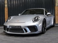 USED 2017 67 PORSCHE 911 4.0 GT3 2d 494 BHP PCCB CARBON CERAMIC BRAKES, FRONT LIFT, 18 WAY MEMORY SEATS SEATS (HEATED), FULL PORSCHE HISTORY, PORSCHE WARRANTY, AKRAPOVIC EXHAUST, FRONT END PPF