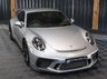 USED 2017 67 PORSCHE 911 4.0 GT3 2d 494 BHP PCCB CARBON CERAMIC BRAKES, FRONT LIFT, 18 WAY MEMORY SEATS SEATS (HEATED), FULL PORSCHE HISTORY, PORSCHE WARRANTY, AKRAPOVIC EXHAUST, FRONT END PPF