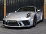 USED 2017 67 PORSCHE 911 4.0 GT3 2d 494 BHP PCCB CARBON CERAMIC BRAKES, FRONT LIFT, 18 WAY MEMORY SEATS SEATS (HEATED), FULL PORSCHE HISTORY, PORSCHE WARRANTY, AKRAPOVIC EXHAUST, FRONT END PPF