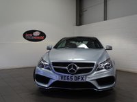 USED 2015 65 MERCEDES-BENZ E-CLASS 2.1 E220 BLUETEC AMG LINE 2d 174 BHP SAT NAV LEATHER CRUISE PAN ROOF